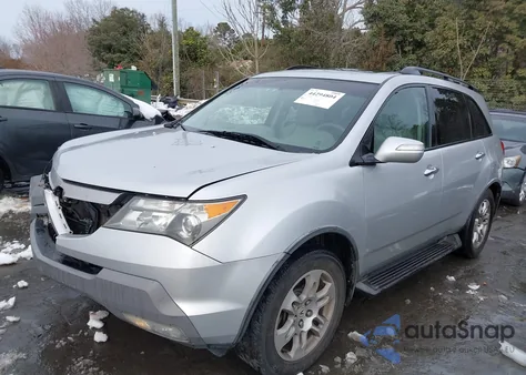2008 Acura Mdx Technology Package z USA, uszkodzony, nr VIN 2HNYD28428H521085